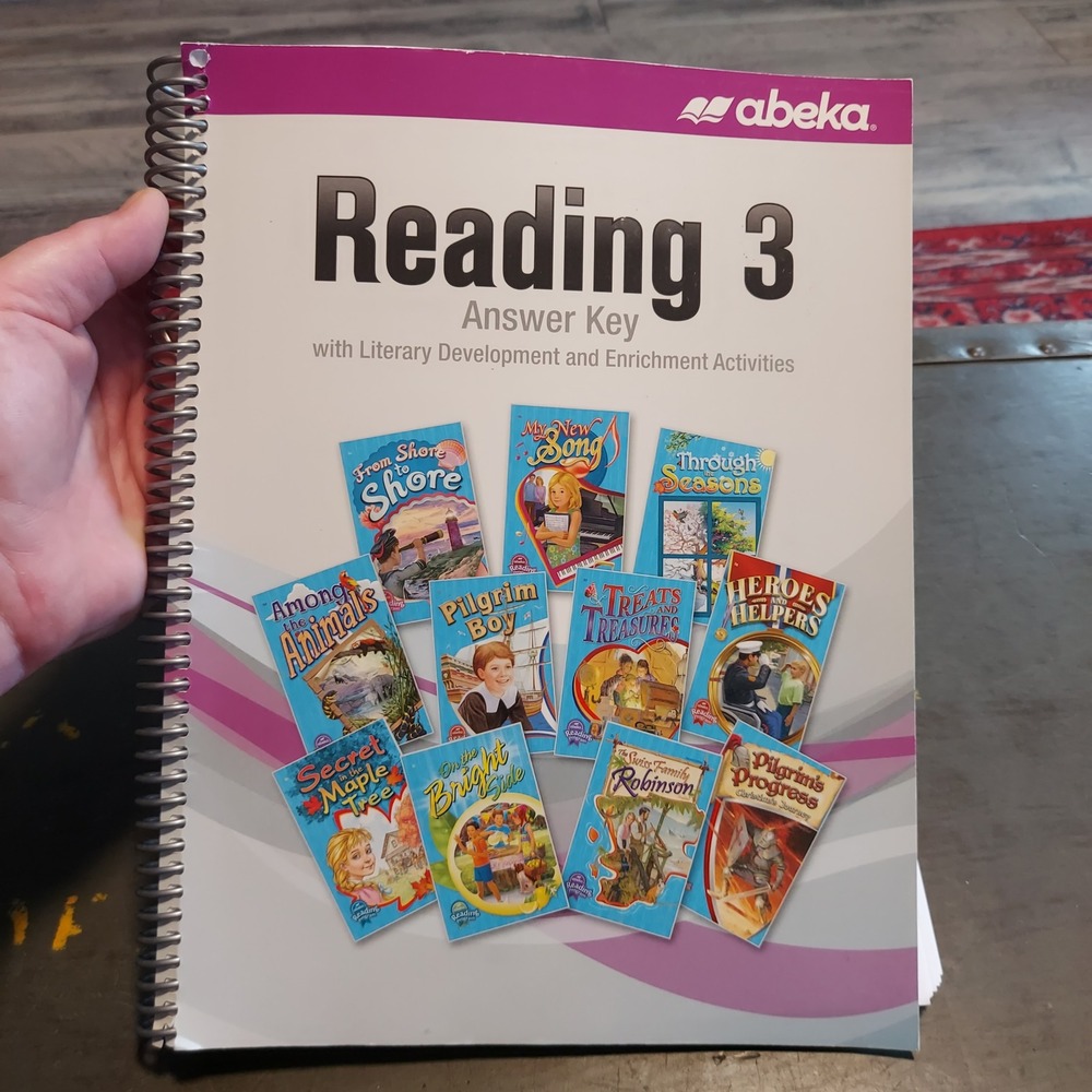 Abeka Reading 3 Answer Key Literary Development Enrichment Activities 2019